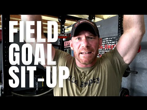 Field Goal Sit Ups - HARD CORE EXERCISES