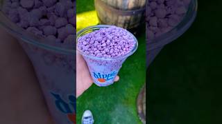 Boysenberry Dippin Dots Ice Cream from Camp Snoopy in Knotts Berry Farm #peanuts #snoopy #lotr