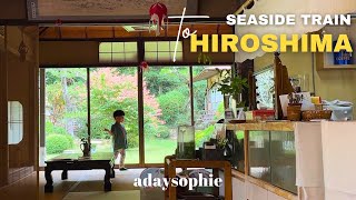 🇯🇵🌊 Scenic Sea Train to Onomichi, Hiroshima, Miyajima vlog (2 days) 🦌⛩️