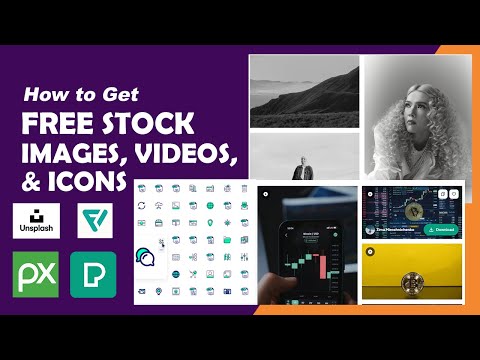 How to Get free stock images, icons and videos