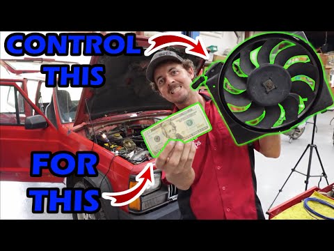 How To Automatically Control Your Jeep Xj E-Fan On A Budget And With Ease!