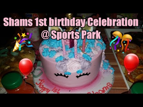 Shams 1st birthday celebration @ Sports Park