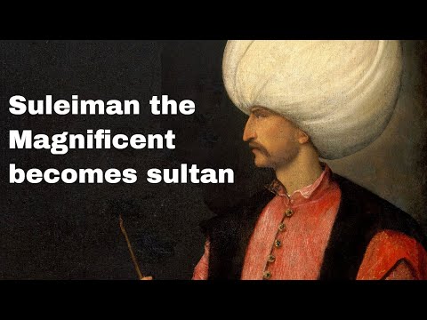 30th September 1520: Suleiman the Magnificent ascends to the throne of the Ottoman Empire