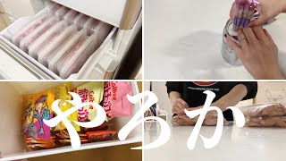 【食材まとめ買い】100均アイテムで収納｜冷凍保存【節約】