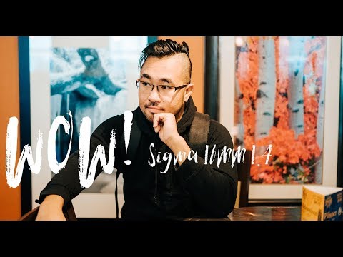 Sigma 16mm 1.4 on A7iii body Vlog