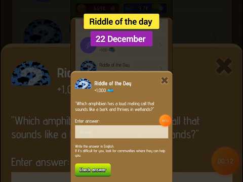 Riddle of the day Zoo | Today 22 December riddle of the day zoo