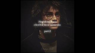 Sing if you cried for these moments pt2 💔 #harrypotter #potterheadforever #thatssotrue