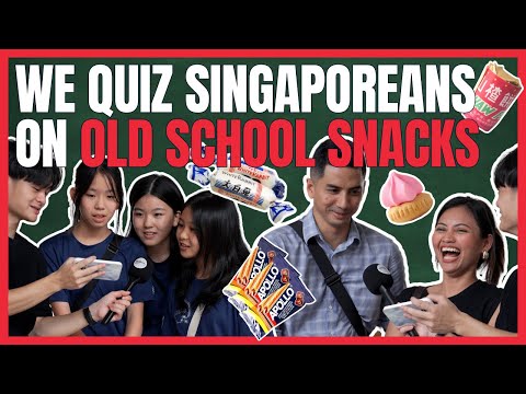 Singapore's Favorite Childhood Snacks - Do You Remember Them? | Uncover65 Asks EP 54