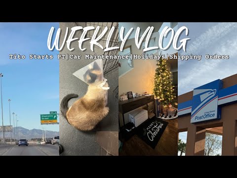 Realistic VLOG:Tito Starts Physical Therapy + Updates, “Mom” Burnout, Car Maintenance, Errands, & OT