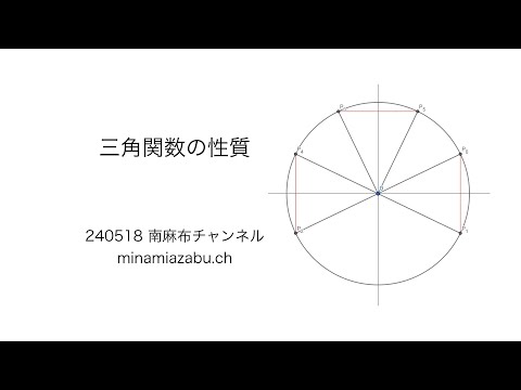 【数学2】三角関数の性質 240518 (silent)