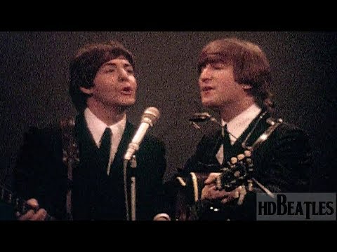 The Beatles in rehearsals for a TV show «Shindig!» [Granville Studio, London, United Kingdom]