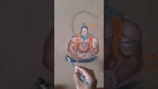 Hanuman 🚩 🚩 #lordhanuman #superherohanuman #shorts #paintings #artist