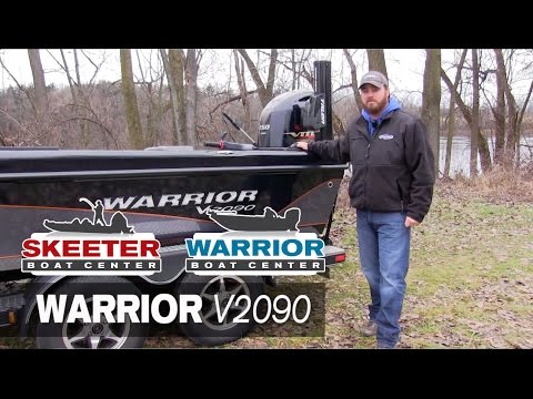 New Warrior V2090 Tiller Walk Around - Warrior Boat Center - Ramsey, MN & Chippewa Falls, WI