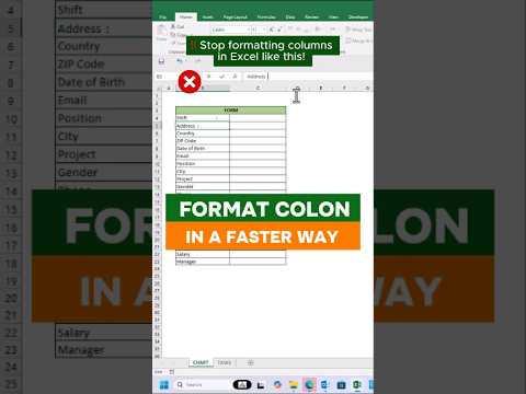 Want to Format Excel Columns Like a PRO? Watch This Now #shorts #learnexcel #exceltricks