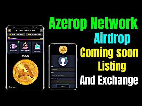 Azerop Network Airdrop | Azerop Network Airdrop & listing | Azerop Network wallet connect