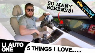 5 Things I LOVE About The Li Auto ONE