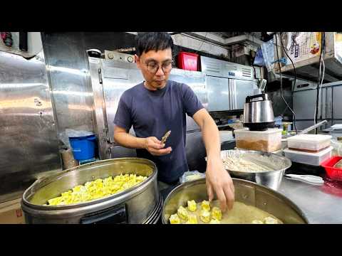 How to make the Iconic Street Food - SiuMai in Hong Kong 如何製作香港手工燒賣 - 深水埗周記 #localfood #hongkong