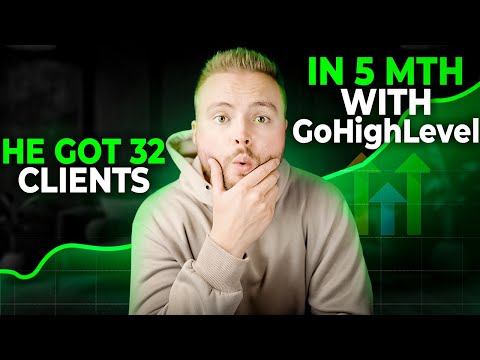 He Got 32 Clients In 5 Months With GoHighLevel! (Website + SaaS)