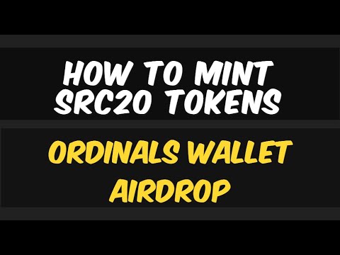 How To Mint SRC20 Tokens | Ordinals Wallet Airdrop | Hotbit Exchange Shutting Down | FTX 2.0