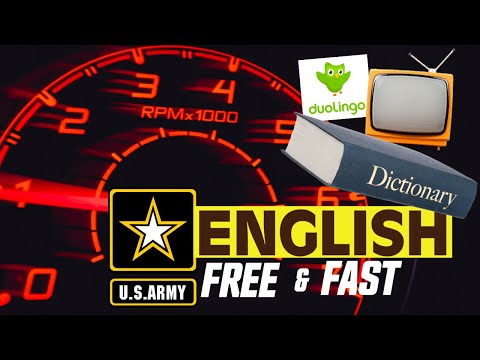 FREE & FAST ENGLISH LEARNING HACKS | JOINING THE US ARMY