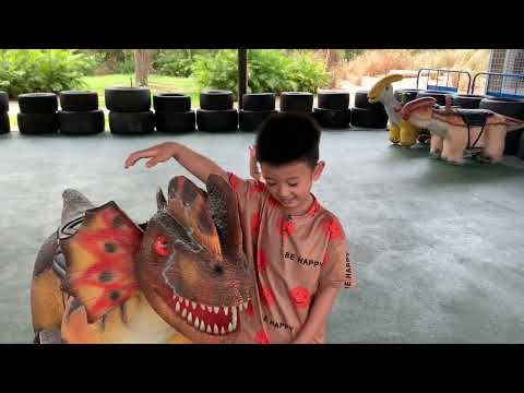 Plawan & Pilly พาเที่ยว Pattaya Dino Kingdom - mar 23