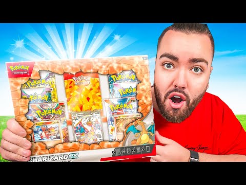 Opening Pokémon’s NEW Charizard Box with a SURPRISE Inside!