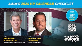 AAIM's 2024 HR Calendar Checklist