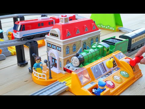 Titipo's Talking Control Center & Thomas the Tank Engine's 3 Intersecting Courses