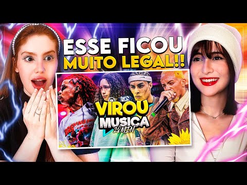 REACT | 28 MINUTOS de ROUND de BATALHA VIRANDO MÚSICA! | CR Reacts