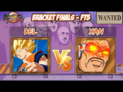 HE'S TOO GOOD! Del vs Xan FT5 - WANTED DBFZ Finals