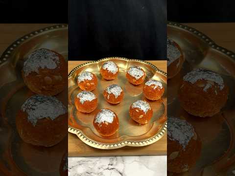 Easy Motichoor Laddu ASMR Cooking || #shorts #food #asmr #indianasmrworld #ganeshchaturthispecial