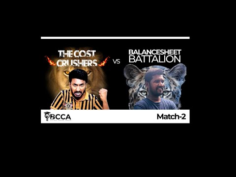 BCCA SPORTS FIESTA || Balance Sheet Battalion Vs Cost Crushers  || League Match 14312444