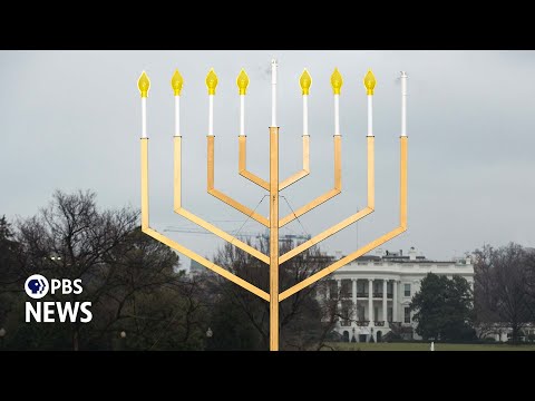 WATCH LIVE: National Menorah lights up for the first night of Hanukkah