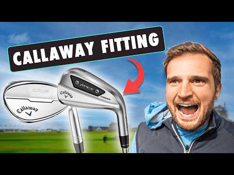 8 Handicap Callaway Apex Ai200 Iron & Opus Wedge Fitting At ST ANDREWS!