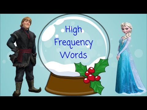 High Frequency Words with Frozen Characters