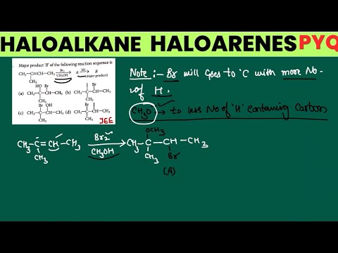 Haloalkanes and Haloarenes most Important PYQs| MCQ of Haloalkanes| NEET, CUET, JEE #neet #cuet #jee