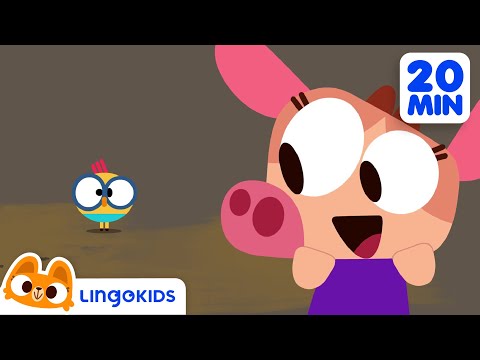 BABY BOT knows DINOSAURS 🦖 + More Cartoons for Kids | Lingokids