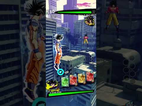 Dragon Ball Legends: ULTRA Ui Sign Goku VS Super Saiyan 4 Goku #ultrainstinctgoku