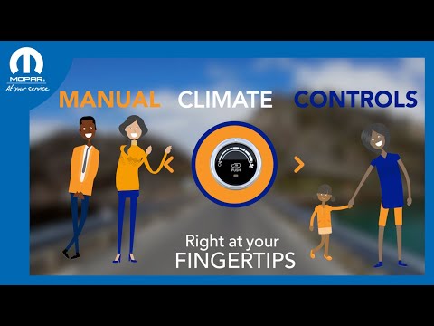 Adjusting Climate Controls Manually | How To | 2025 Chrysler, Dodge, Jeep, Ram & Fiat Vehicles