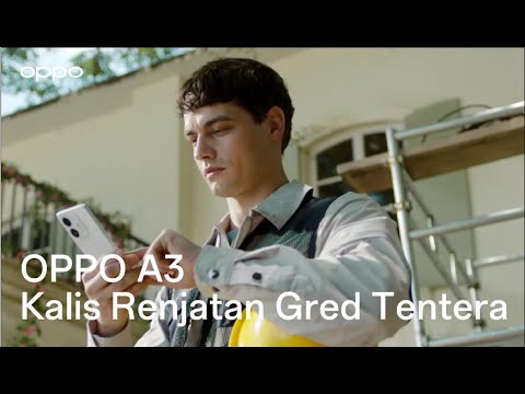 OPPO A3 | Kalis Renjatan Gred Tentera