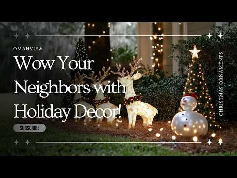 Wow Your Neighbors! Holiday Decor for Porches, Pathways, Pergolas, and More!