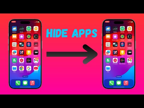 How to Hide Apps on Iphone without any Software!