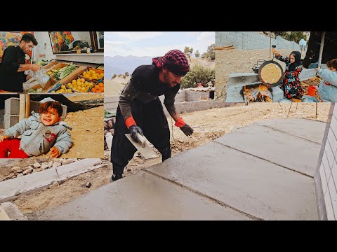 The Art of Sajjad’s Hand in Building a Nomadic House & Rahela’s Traditional Cooking**