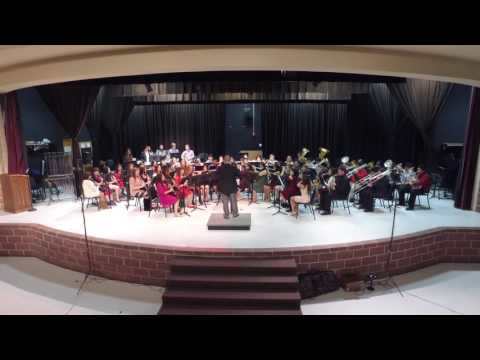 Center High School Concert Band - Christmas Concert 12-5-2016