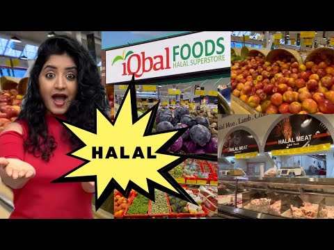 💥Huge Halal Supermarket in Canada| Indian Foods & Groceries 🇨🇦 Iqbal Foods Shopping Vlog |Herbal Med