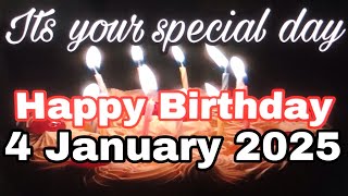 3 January 2025 Birthday Wishing Video||Birthday Video||Birthday Song