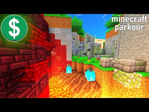 Minecraft Parkour Gameplay NO COPYRIGHT