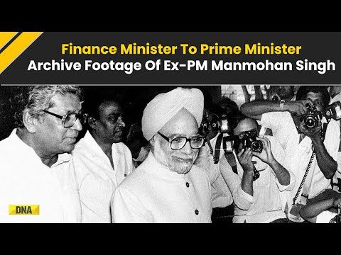 Manmohan Singh Death: In Video, Journey Of Ex-PM Manmohan From Finance Minister To Prime Minister