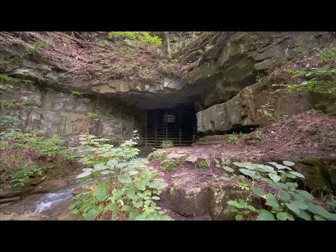 Legend of the Ohio River Indian Cave (Southern Indiana)