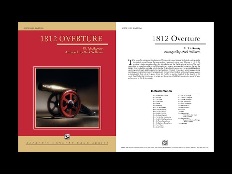 1812 Overture, arr. Mark Williams – Score & Sound